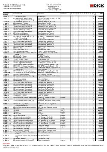 Preisliste Nr. 6012, Februar 2012 - STRATO Business-Shop