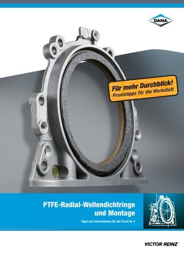 Montage von PTFE-Radial-Wellendichtringen - Schmettau & Fuchs