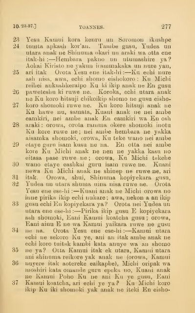 Chikoro utarapa ne Yesu Kiristo ashiri aeuitaknup oma kambi = the ...