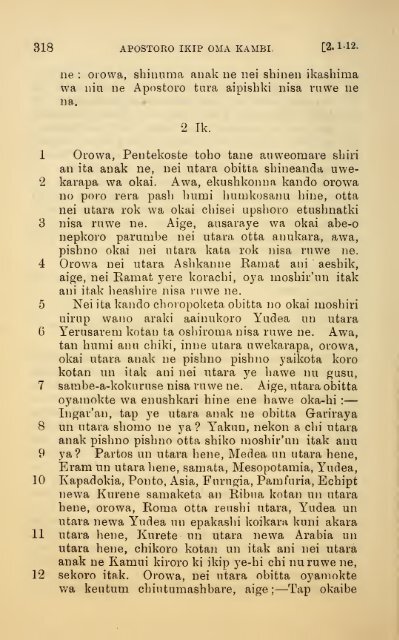 Chikoro utarapa ne Yesu Kiristo ashiri aeuitaknup oma kambi = the ...