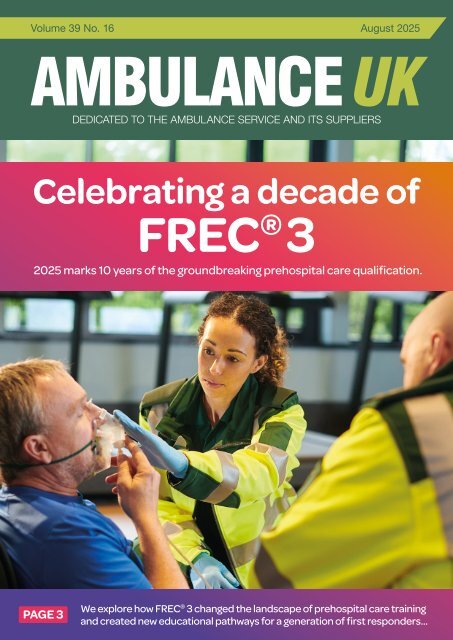 Ambulance UK August 2025