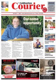 Ashburton Courier: August 07, 2025