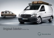 Original-Zubehör für den Vito. - Mercedes-Benz Accessories GmbH