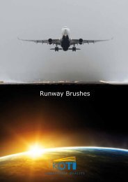 Runway brushes - Kobra