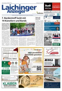 16.08.2025 Laichinger Anzeiger