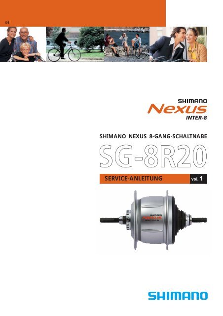 Shimano NEXUS 8-Gang-Schaltnabe - Paul Lange