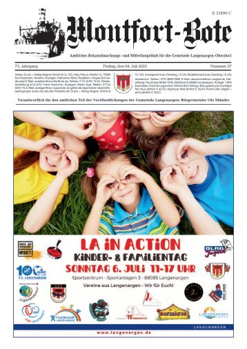 04.07.2025 Montfort-Bote