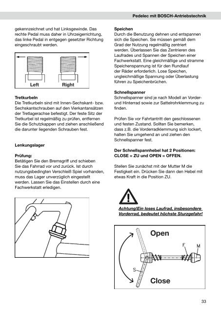 Mit BOSCH Antriebstechnik. BENUTZERHANDBUCH - Ebike