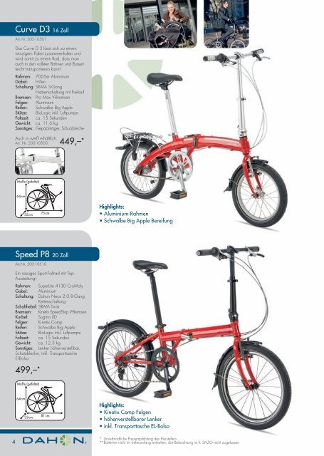 Dahon Prospekt 2008.fx - VELOERFT