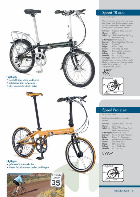 Dahon Prospekt 2008.fx - VELOERFT