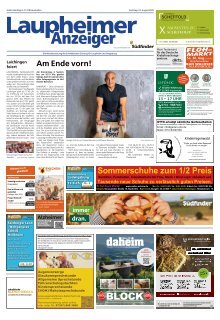 23.08.2025 Laupheimer Anzeiger