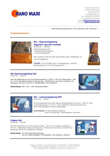 Download company brochure as PDF-file - Holz.net