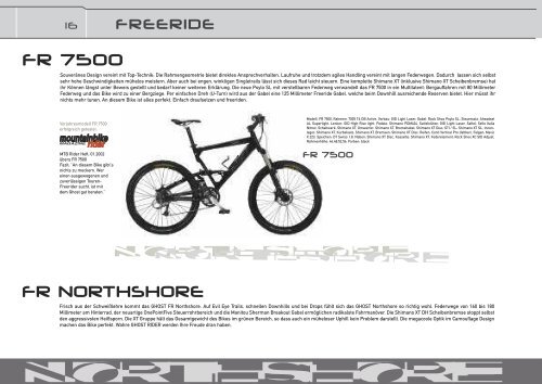 Katalog 2003 - Ghost Bikes