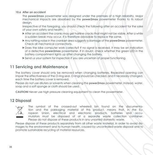 Bedienungsanleitung User Manual - power2max