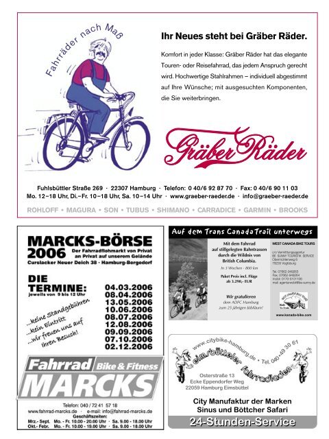 25 Jahre auf dem Fahrrad - ADFC Hamburg