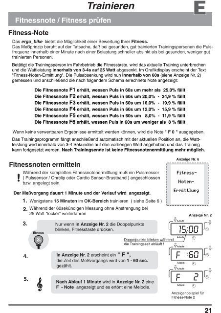 Trainingsprogramme - Daum Electronic