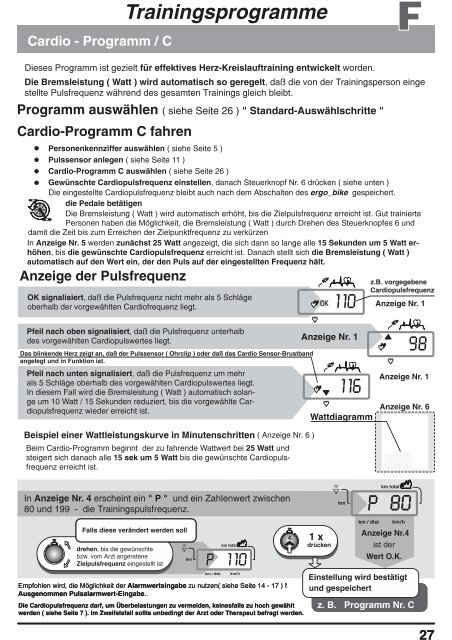 Trainingsprogramme - Daum Electronic