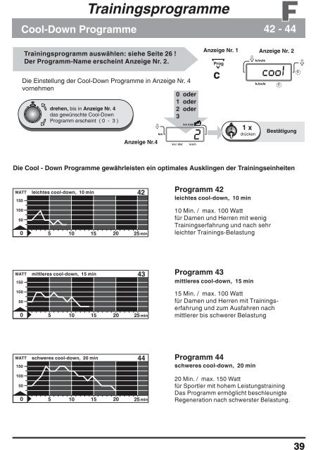 Trainingsprogramme - Daum Electronic