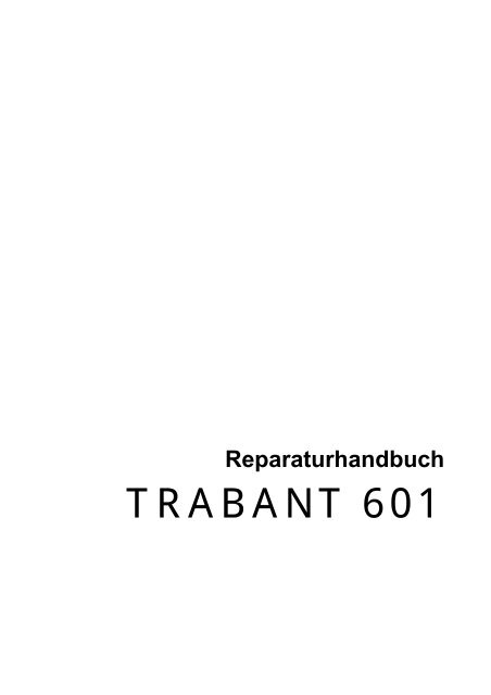 Reparaturhandbuch