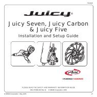 Juicy Seven, Juicy Carbon & Juicy Five - Radon Bikes