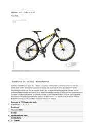 Scott Scale RC JR 2012 - Kinderfahrrad Kategorie ... - Velomarkt.ch