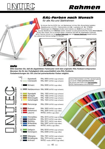 INTEC Kompletträder 2008.qxd - Cyclus Tools