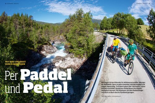 Mit Bike und Boot durch norwegen - Bike2Boat