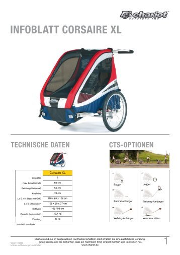 technische daten infoblatt corsaire xl