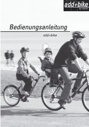 Verwendung add+bike