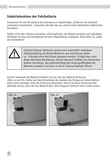 Mit TranzX PST Antriebstechnik. BENUTZERHANDBUCH - Ebike