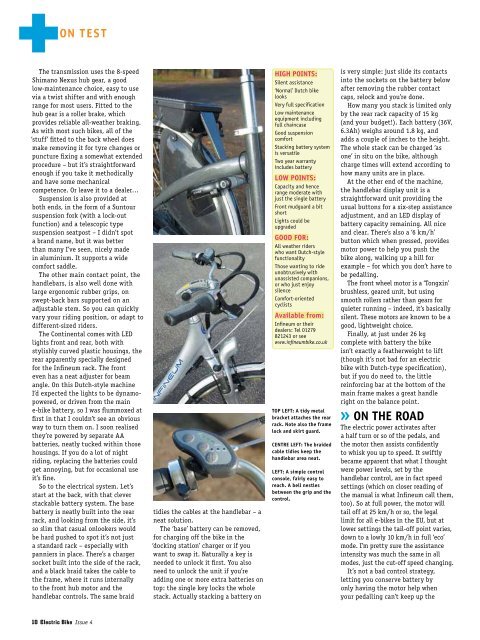 Issue Four - Early 2012 - Electric Bike Magazine