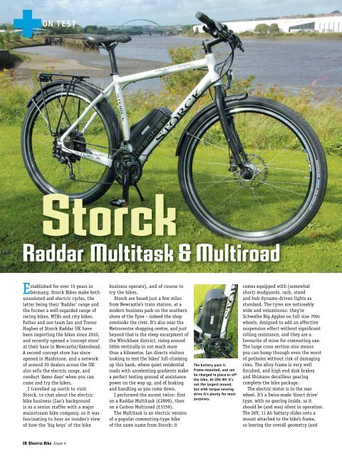 Issue Four - Early 2012 - Electric Bike Magazine