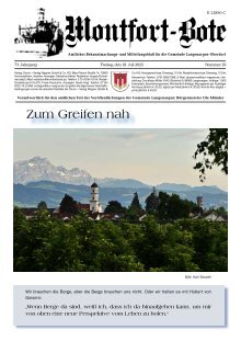 18.07.2025 Montfort-Bote