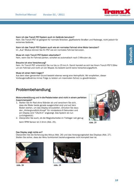 Technical Manual --- ES 504/ES 506 - Fahrrad Cohrt