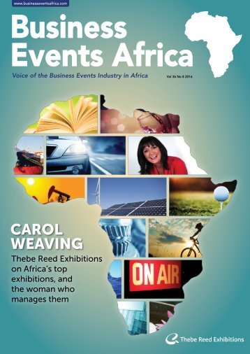 Business Events Africa - Vol 36 No 08 - August 2016