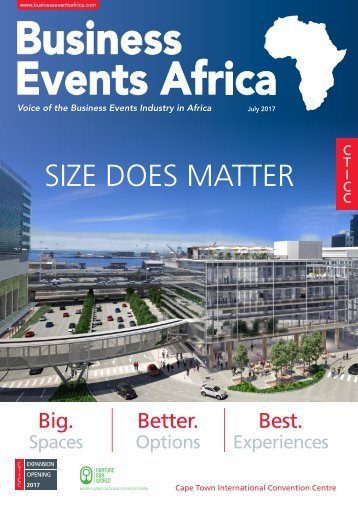 Business Events Africa - Vol 37 No 07 - July 2017