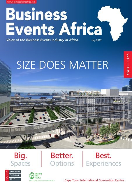 Business Events Africa - Vol 37 No 07 - July 2017