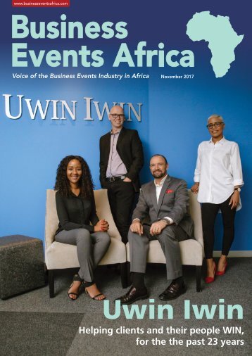 Business Events Africa - Vol 37 No 11 - November 2017