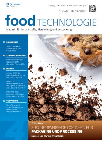 food TECHNOLOGIE 4/2025
