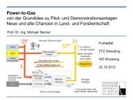 Power-to-Gas von der Grundidee zu Pilot- und ... - ForNeBiK - Bayern