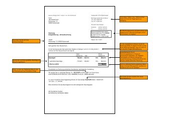 Musterrechnung - Bayerische Rhöngas GmbH