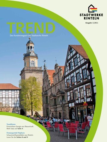 Das Kundenmagazin der Stadtwerke Rinteln