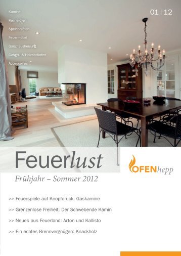 Frühjahr – Sommer 2012 - OfenHepp, Oliver Hepp, Solingen