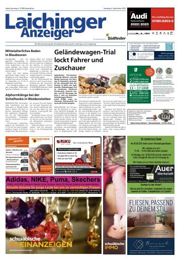 06.09.2025 Laichinger Anzeiger