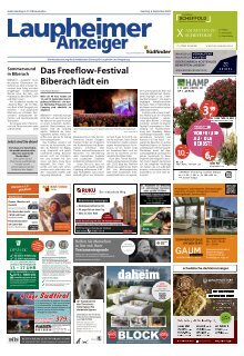 06.09.2025 Laupheimer Anzeiger