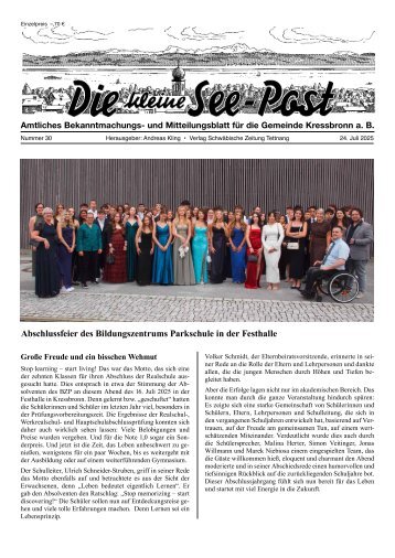 24.07.2025 Die kleine See-Post