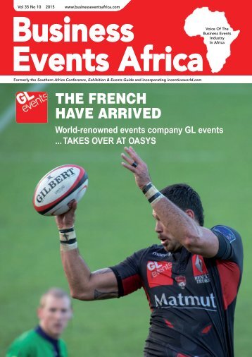 Business Events Africa - Vol 35 No 10 - October 2015