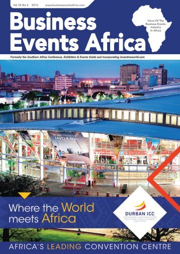 Business Events Africa - Vol 35 No 04 - April 2015