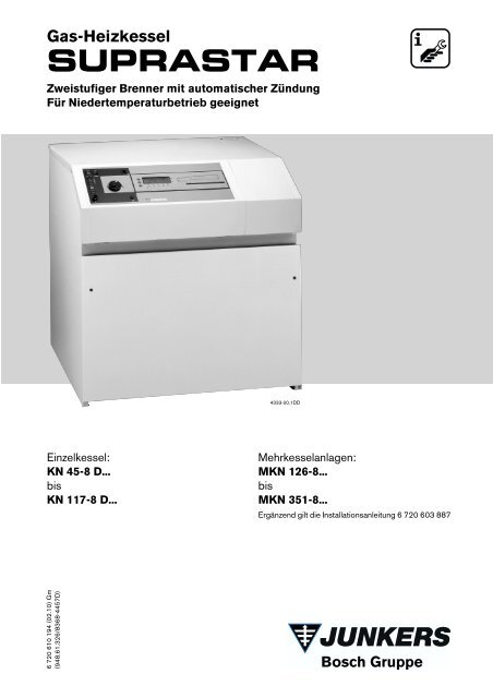 Gas-Heizkessel SUPRASTAR
