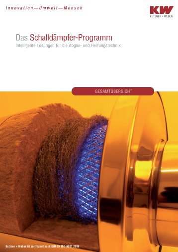 Das Schalldämpfer-Programm - Kutzner+Weber